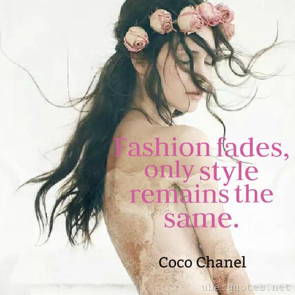 Design quotes by Coco Chanel, UberQuotes