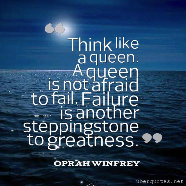 Failure quotes by Oprah Winfrey, Women quotes by Oprah Winfrey, UberQuotes