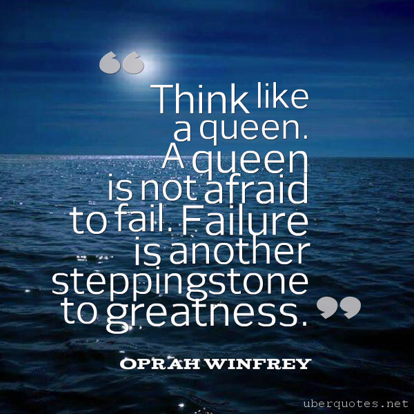 Failure quotes by Oprah Winfrey, Women quotes by Oprah Winfrey, UberQuotes