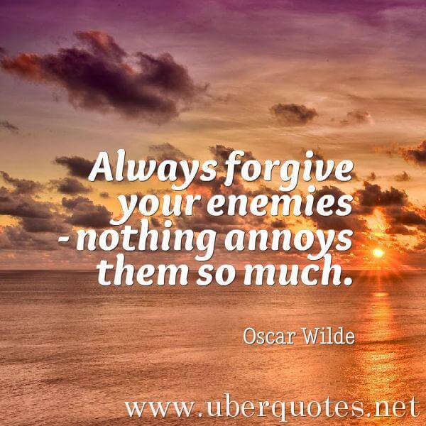 Forgiveness quotes by Oscar Wilde, UberQuotes