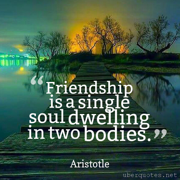 Friendship quotes by Aristotle, UberQuotes