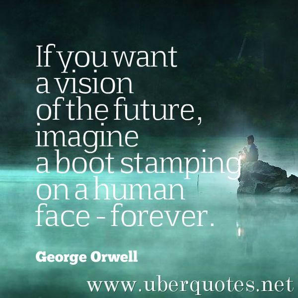 Future quotes by George Orwell, Imagination quotes by George Orwell, UberQuotes