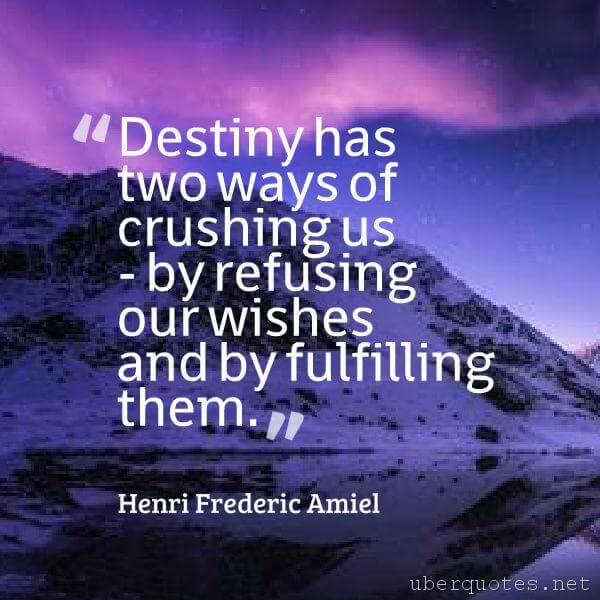 Future quotes by Henri Frederic Amiel, UberQuotes