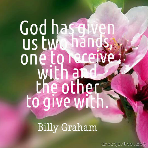 God quotes by Billy Graham, UberQuotes