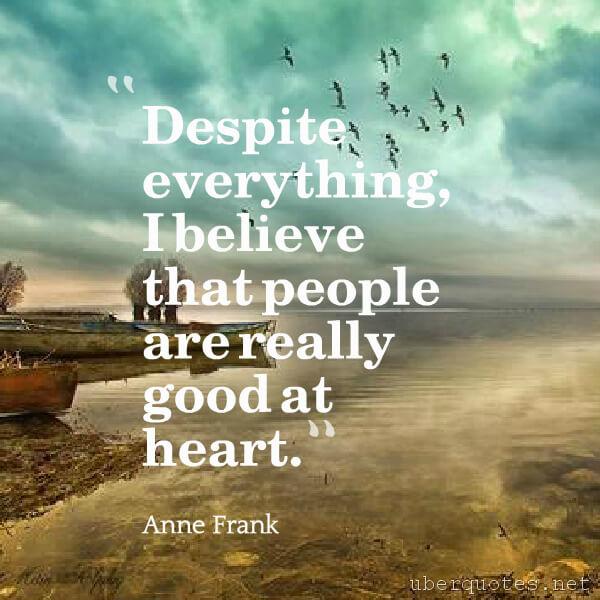 Good quotes by Anne Frank, UberQuotes