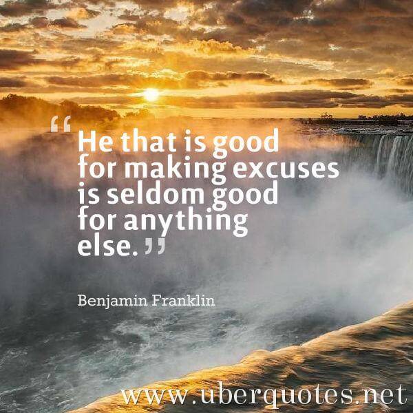 Good quotes by Benjamin Franklin, UberQuotes