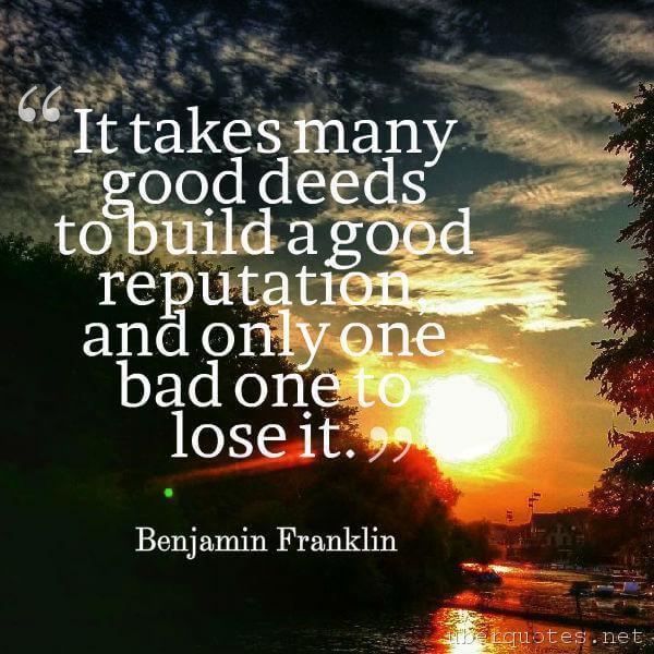 Good quotes by Benjamin Franklin, UberQuotes