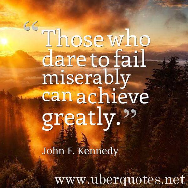 Great quotes by John F. Kennedy, UberQuotes