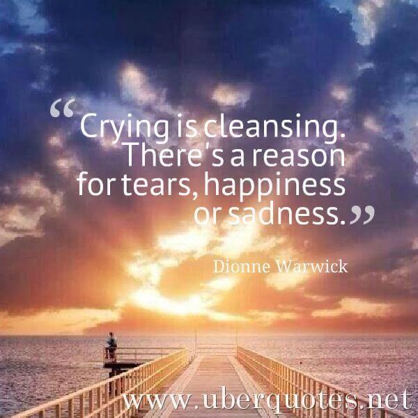 Happiness quotes by Dionne Warwick, Sad quotes by Dionne Warwick, UberQuotes