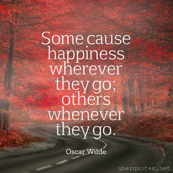 Happiness quotes by Oscar Wilde, UberQuotes