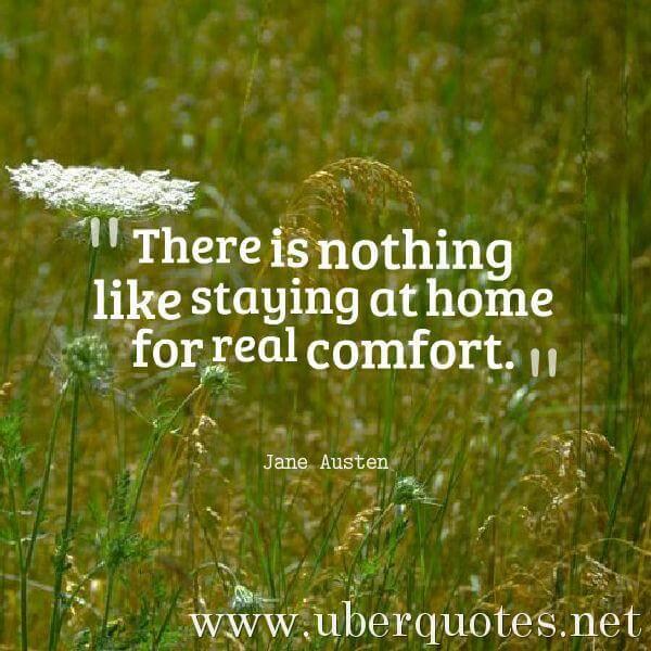 Home quotes by Jane Austen, UberQuotes