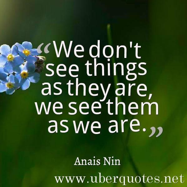 Intelligence quotes by Anais Nin, UberQuotes