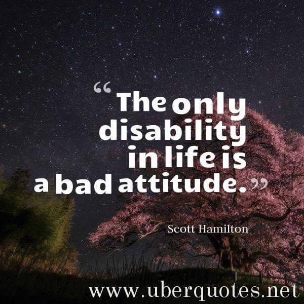 Life quotes by Scott Hamilton, Attitude quotes by Scott Hamilton, UberQuotes