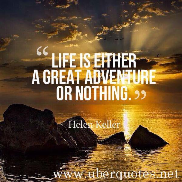 Life quotes by Helen Keller, Great quotes by Helen Keller, UberQuotes