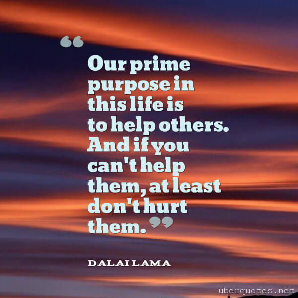 Life quotes by Dalai Lama, UberQuotes