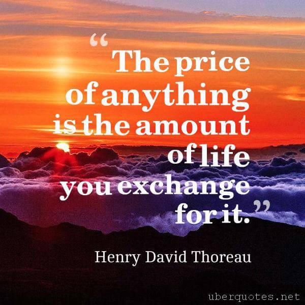 Life quotes by Henry David Thoreau, UberQuotes