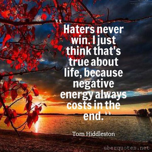 Life quotes by Tom Hiddleston, UberQuotes