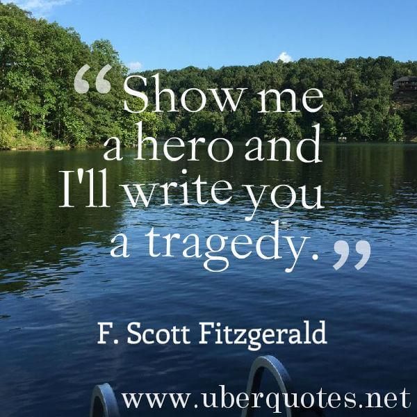 Life quotes by F. Scott Fitzgerald, Time quotes by F. Scott Fitzgerald, Great quotes by F. Scott Fitzgerald, UberQuotes