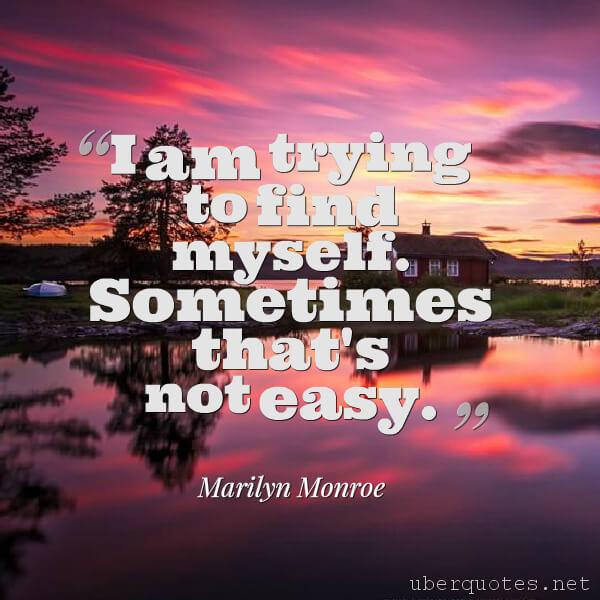 Life quotes by Marilyn Monroe, Time quotes by Marilyn Monroe, UberQuotes