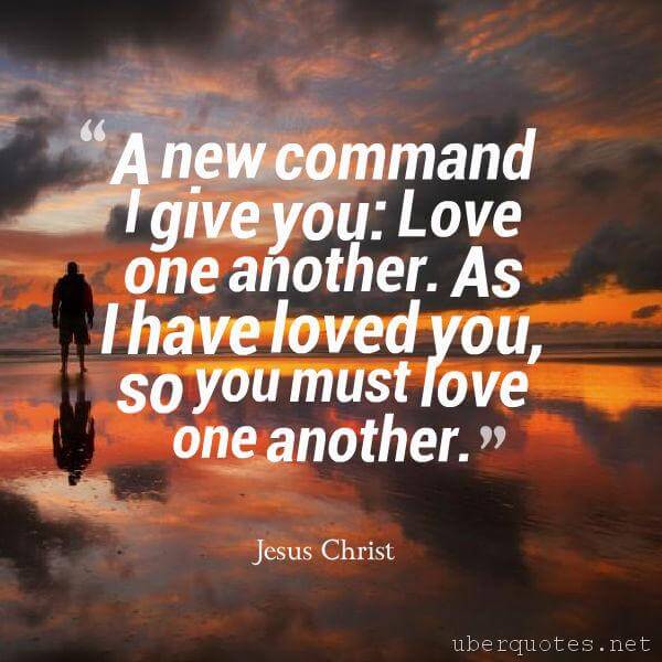 Love quotes by Jesus Christ, UberQuotes