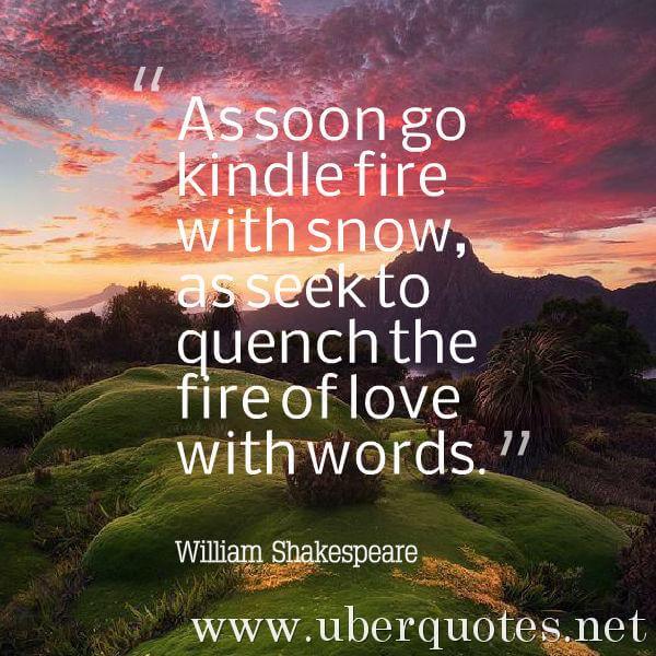 Love quotes by William Shakespeare, UberQuotes