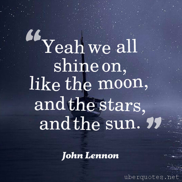 Love quotes by John Lennon, Time quotes by John Lennon, UberQuotes