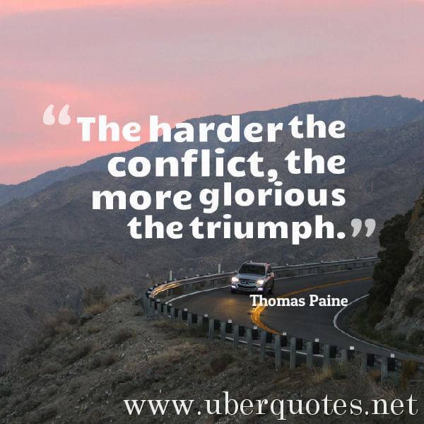 Motivational quotes by Thomas Paine, UberQuotes