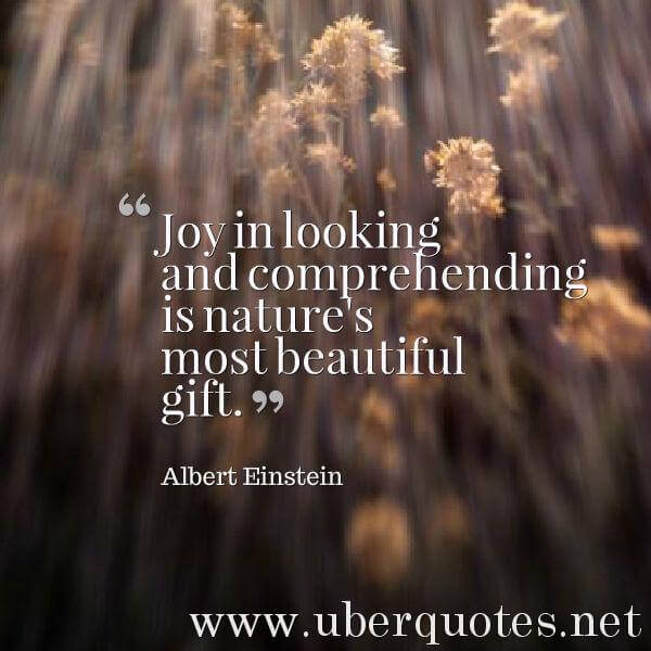 Nature quotes by Albert Einstein, Intelligence quotes by Albert Einstein, UberQuotes