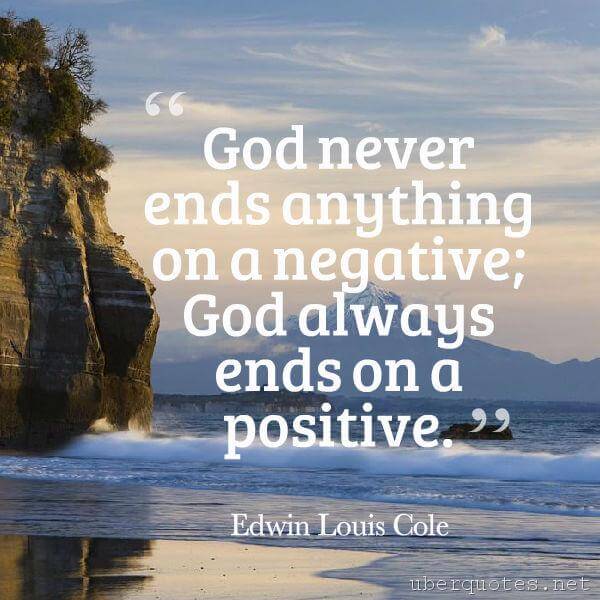 Positive quotes by Edwin Louis Cole, God quotes by Edwin Louis Cole, UberQuotes