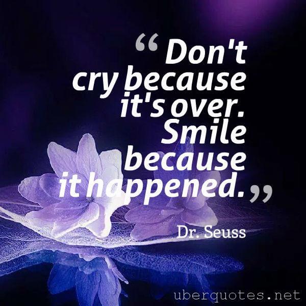 Smile quotes by Dr. Seuss, UberQuotes