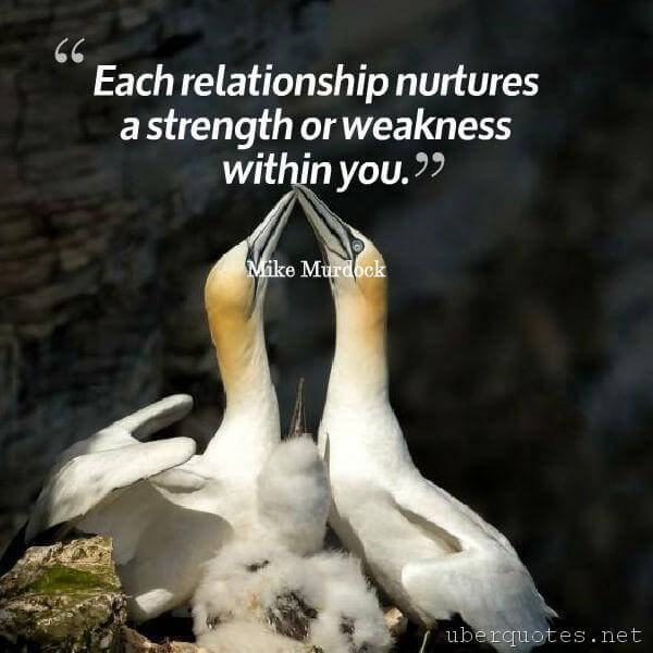 Strength quotes by Mike Murdock, Relationship quotes by Mike Murdock, UberQuotes