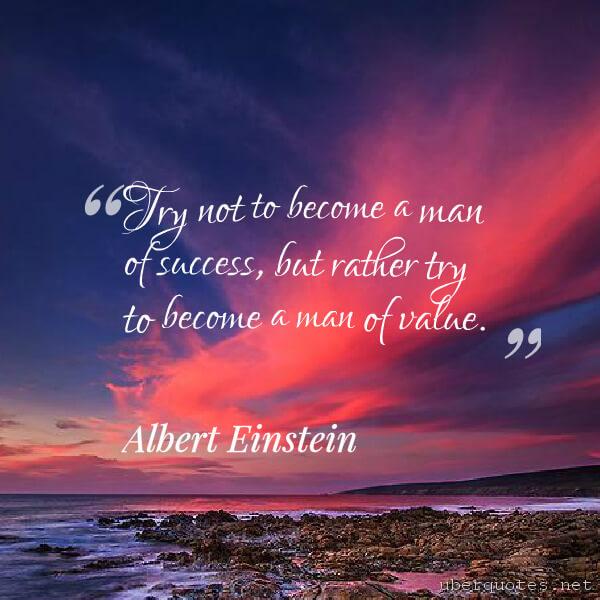 Success quotes by Albert Einstein, Book quotes by Albert Einstein, UberQuotes