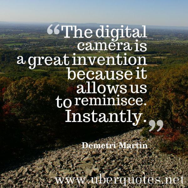 Technology quotes by Demetri Martin, Great quotes by Demetri Martin, UberQuotes