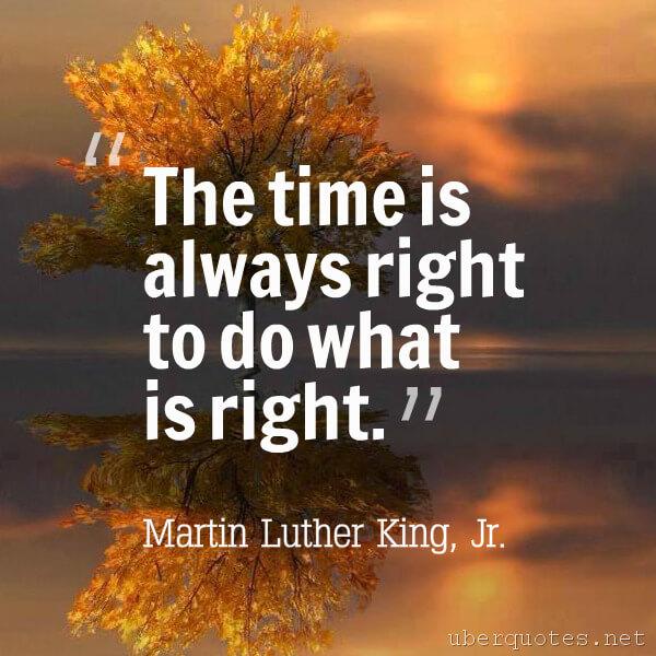 Intelligence quotes by Martin Luther King, Jr., Time quotes by Martin Luther King, Jr., UberQuotes