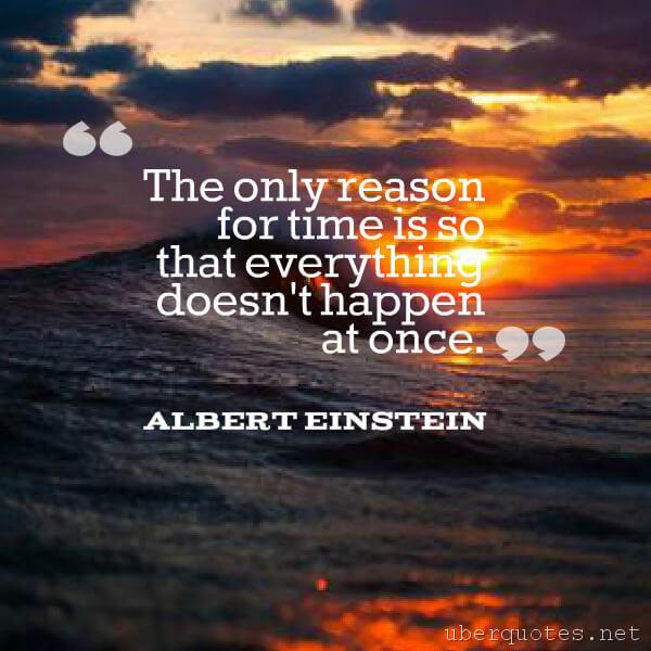 Time quotes by Albert Einstein, UberQuotes