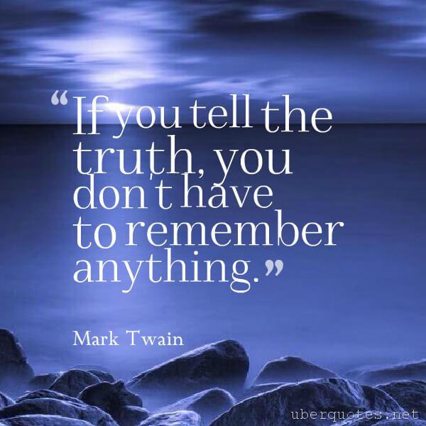 Truth quotes by Mark Twain, UberQuotes